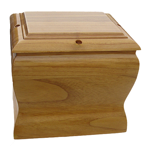 Paulownia Wood Cinerary Casket Urns high quality
